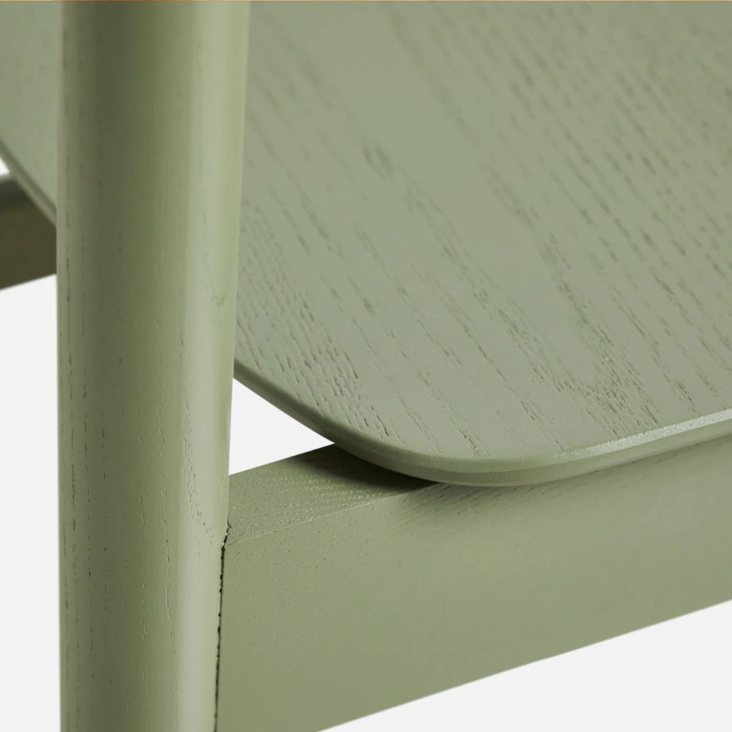 Woud Pause Dining Chair Olive Green - Ex Display - Image 4