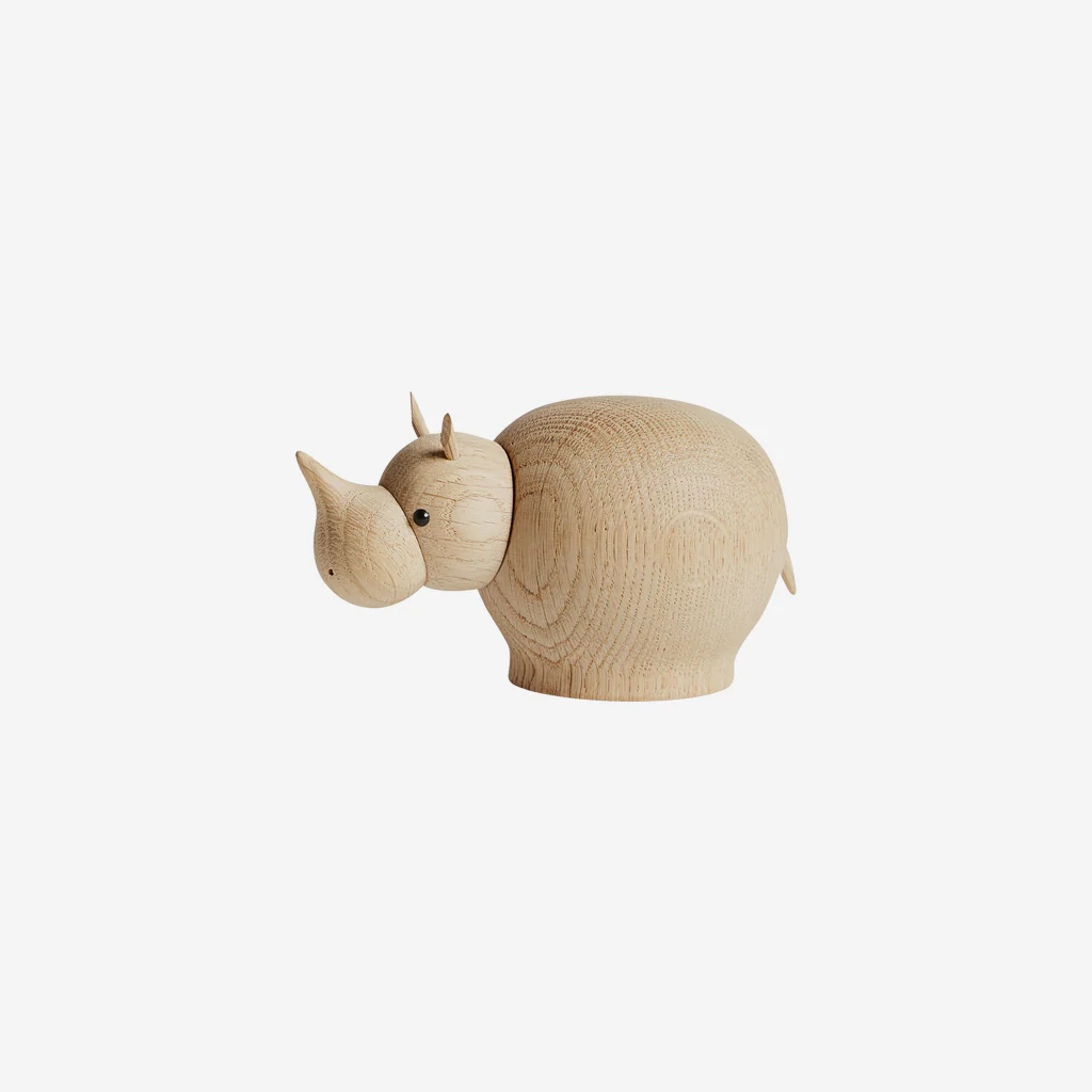 Woud Wooden Rina Rhinoceros Mini