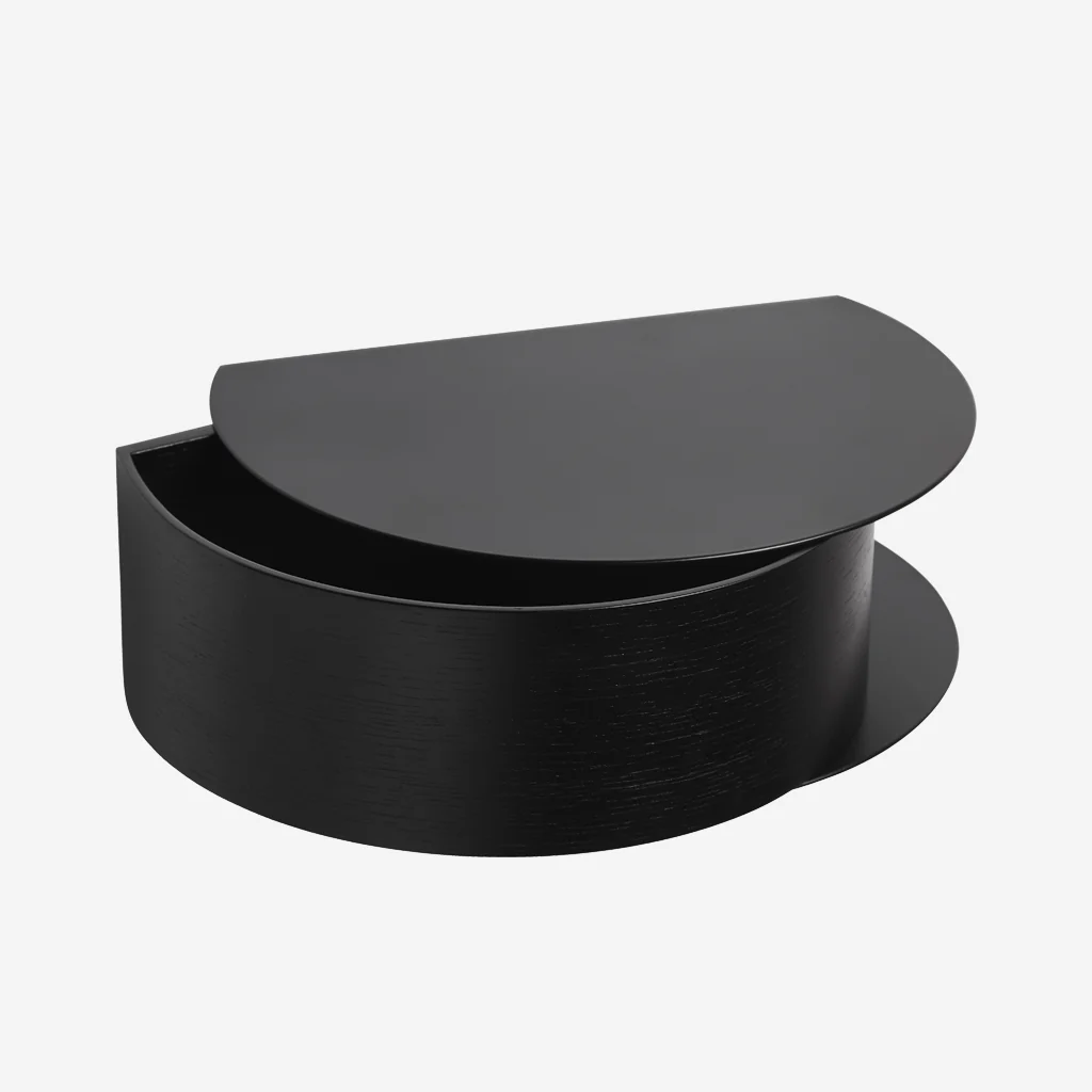 Woud Wallie Wall Drawer Black - Image 6