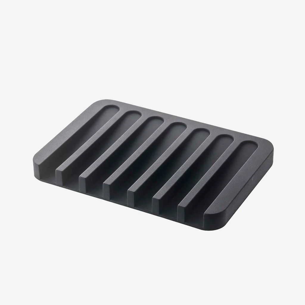 Yamazaki Flow Soap Tray Black - Image 3