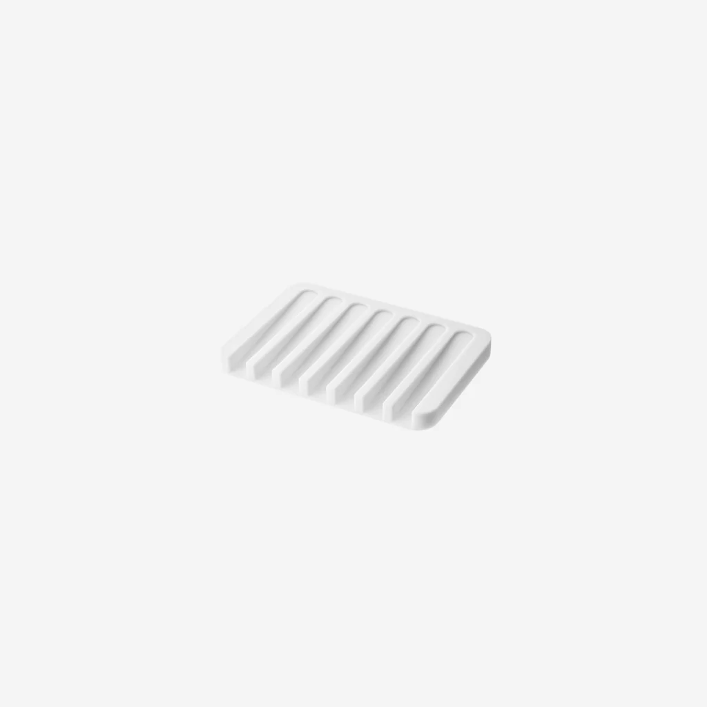 Yamazaki Flow Soap Tray White