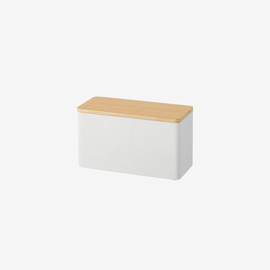 Yamazaki Rin Bathroom Countertop Organiser White