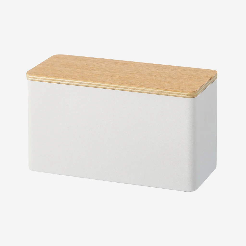 Yamazaki Rin Bathroom Countertop Organiser White - Image 5