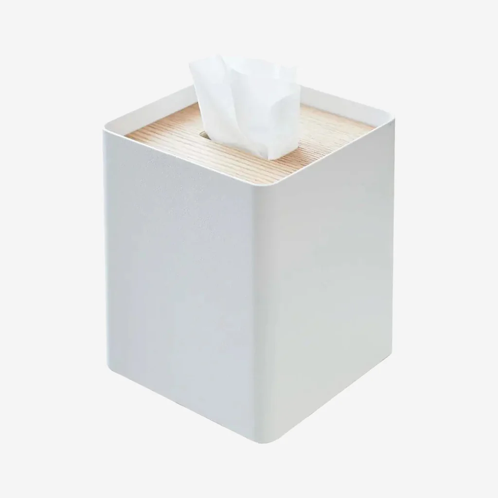 Yamazaki Rin Tissue Case Square White - Image 5