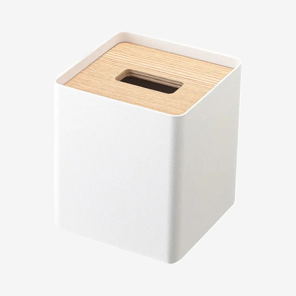Yamazaki Rin Tissue Case Square White - Image 7