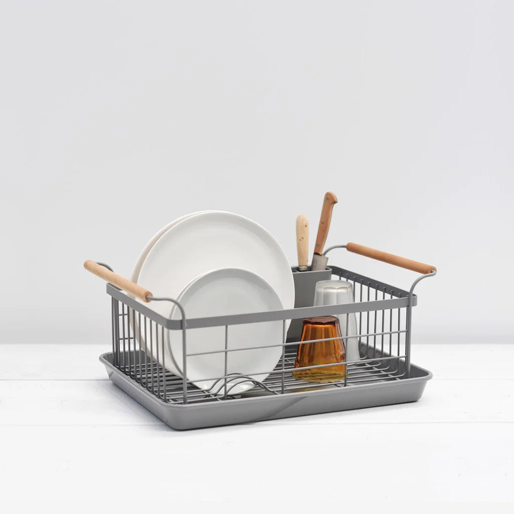 Yamazaki Tosca Dish Drainer Grey