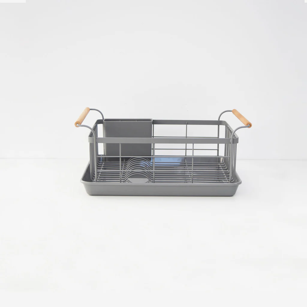 Yamazaki Tosca Dish Drainer Grey - Image 2
