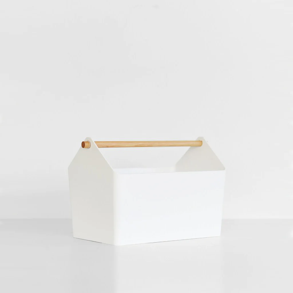 Yamazaki Tosca Favori Storage Caddy White