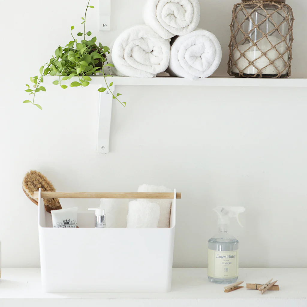 Yamazaki Tosca Favori Storage Caddy White - Image 3