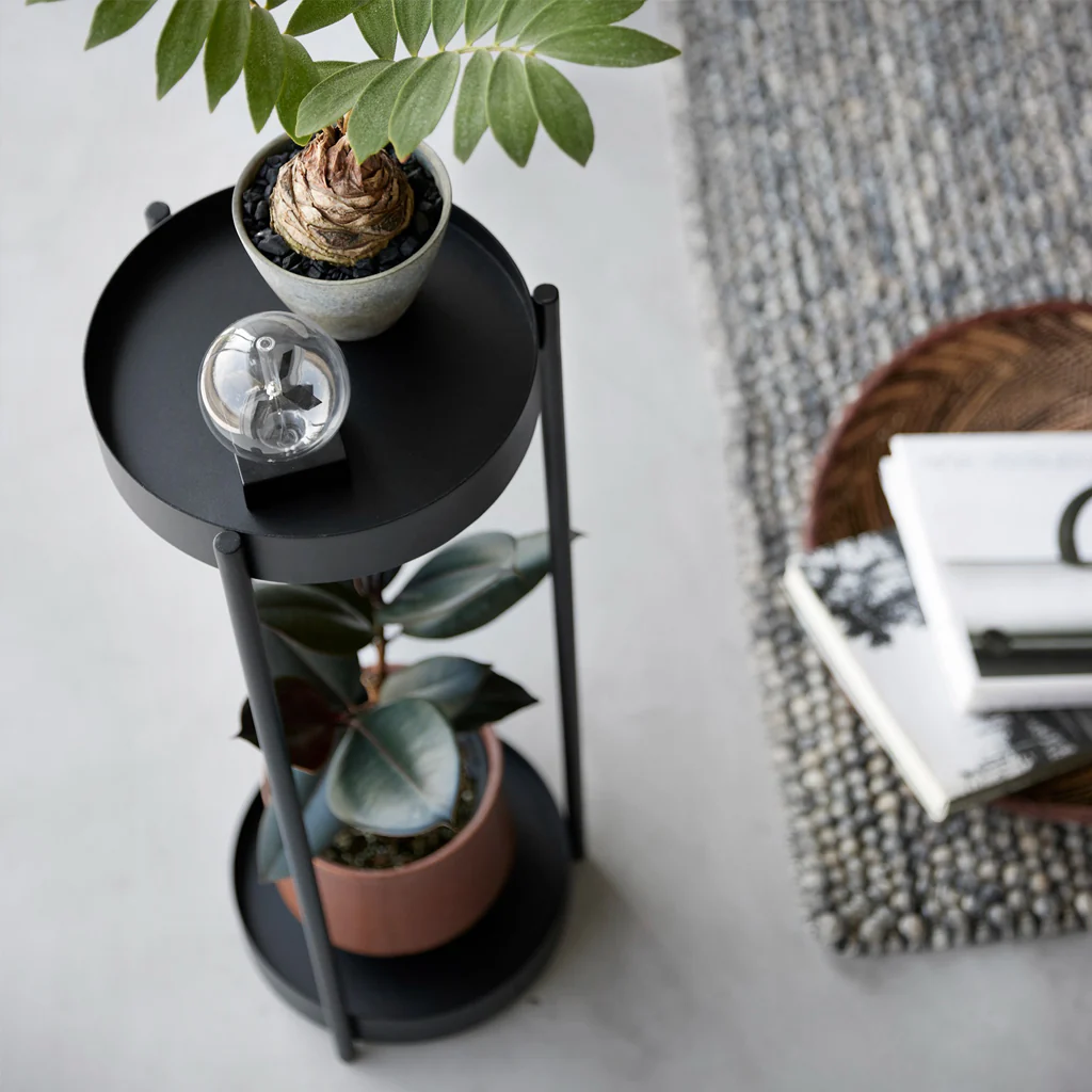 Yamazaki Tower 2 Tier Plant Stand Black - Image 4