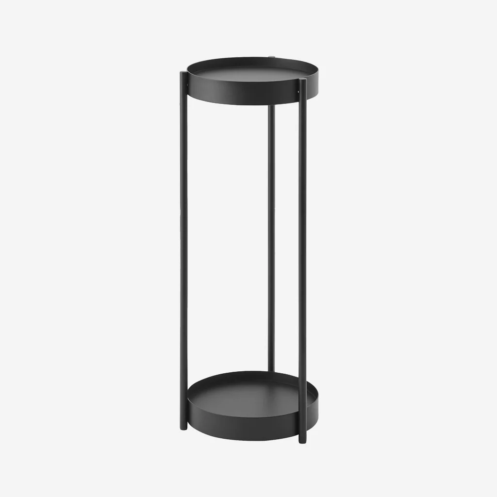 Yamazaki Tower 2 Tier Plant Stand Black - Image 6