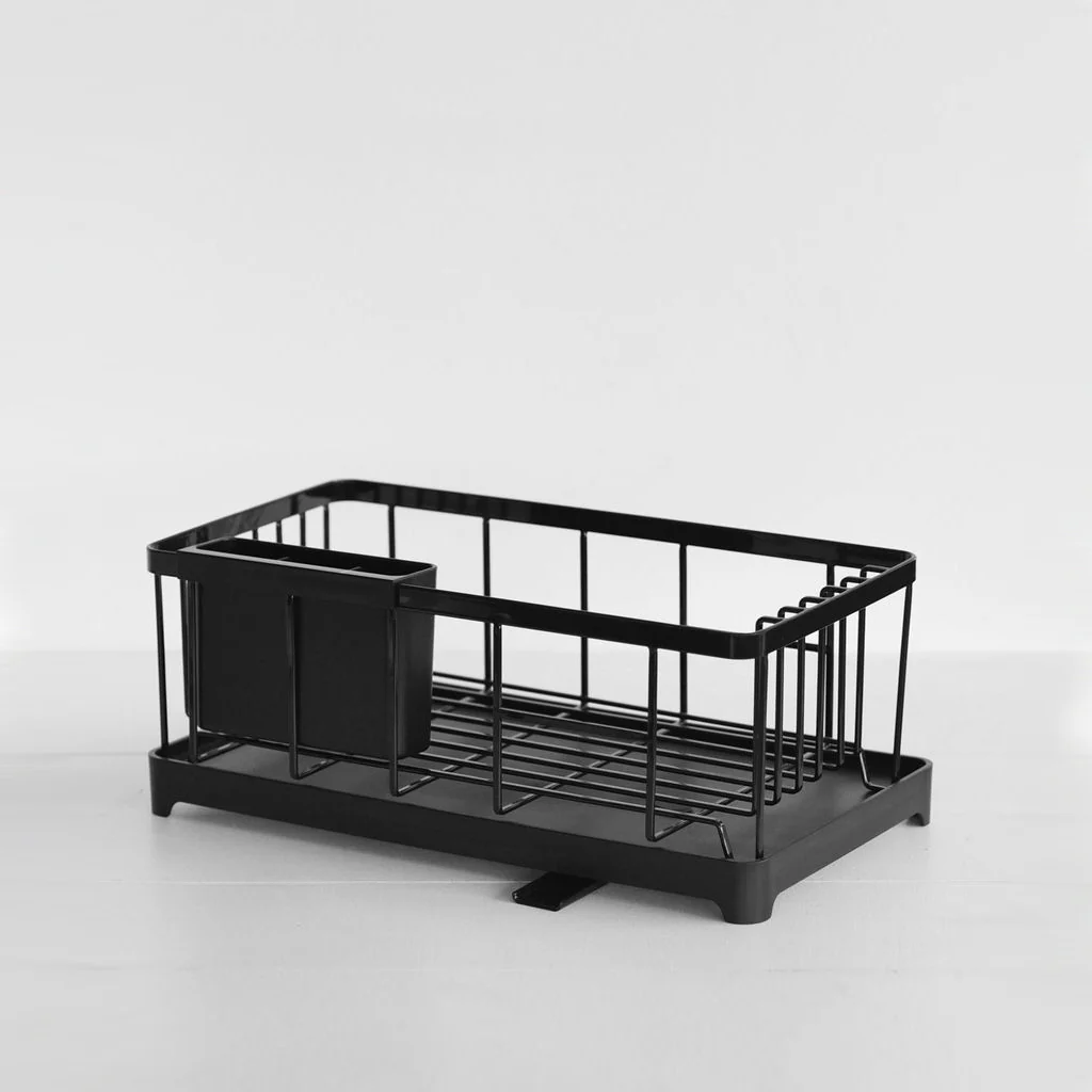 Yamazaki Tower Dish Drainer Rack Black - Image 3