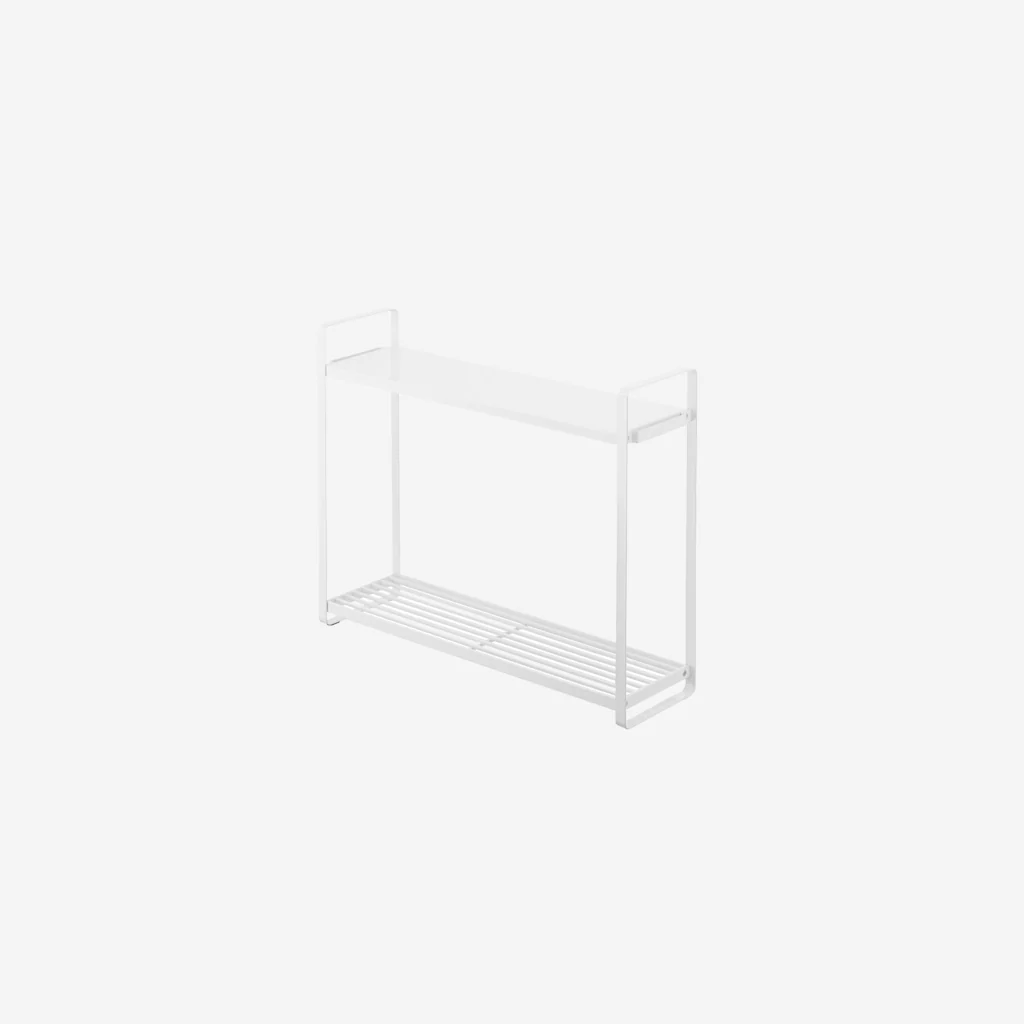 Yamazaki Tower Double Countertop Stand White