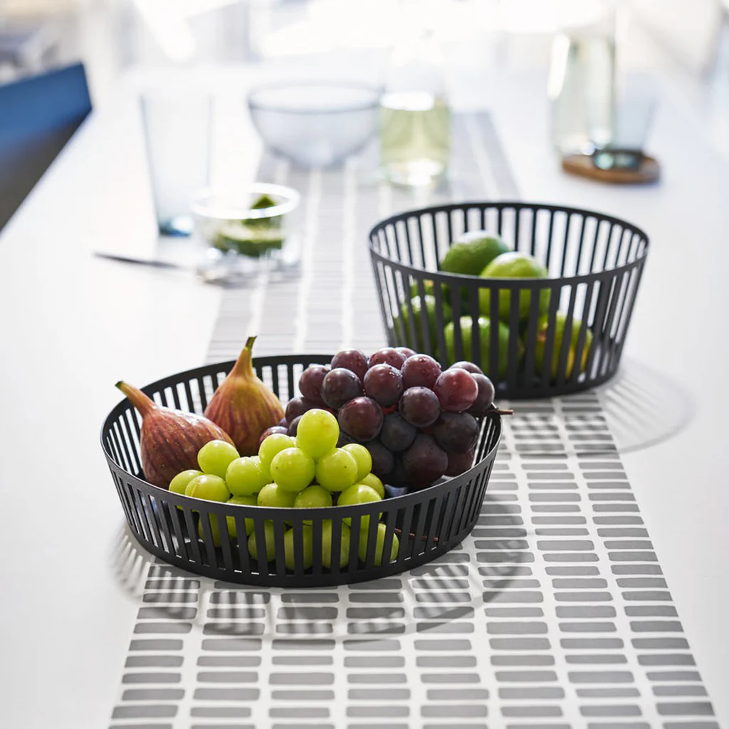 Yamazaki Tower Fruit Basket Black - Image 3