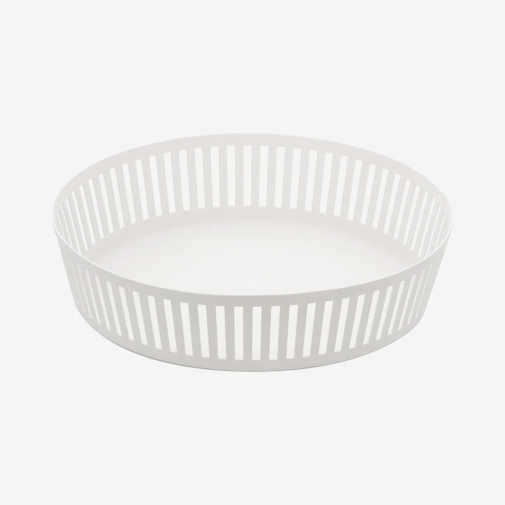 Yamazaki Tower Fruit Basket White - Image 4