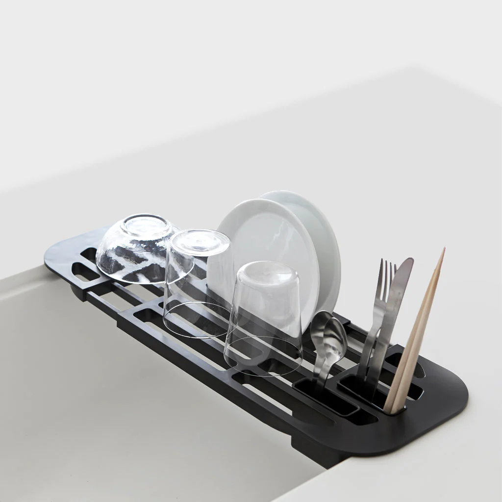 Yamazaki Tower Sink Drainer Rack Black - Image 2