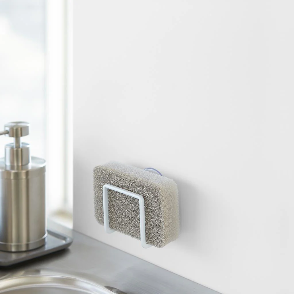 Yamazaki Tower Sponge Holder White
