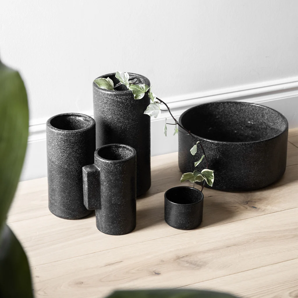 Zakkia Embers Bowl Planter Charred Small - Image 3