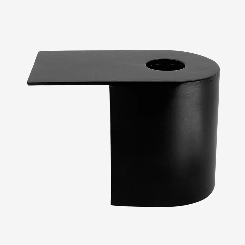 Zakkia Pit Candle Holder Black - Image 3