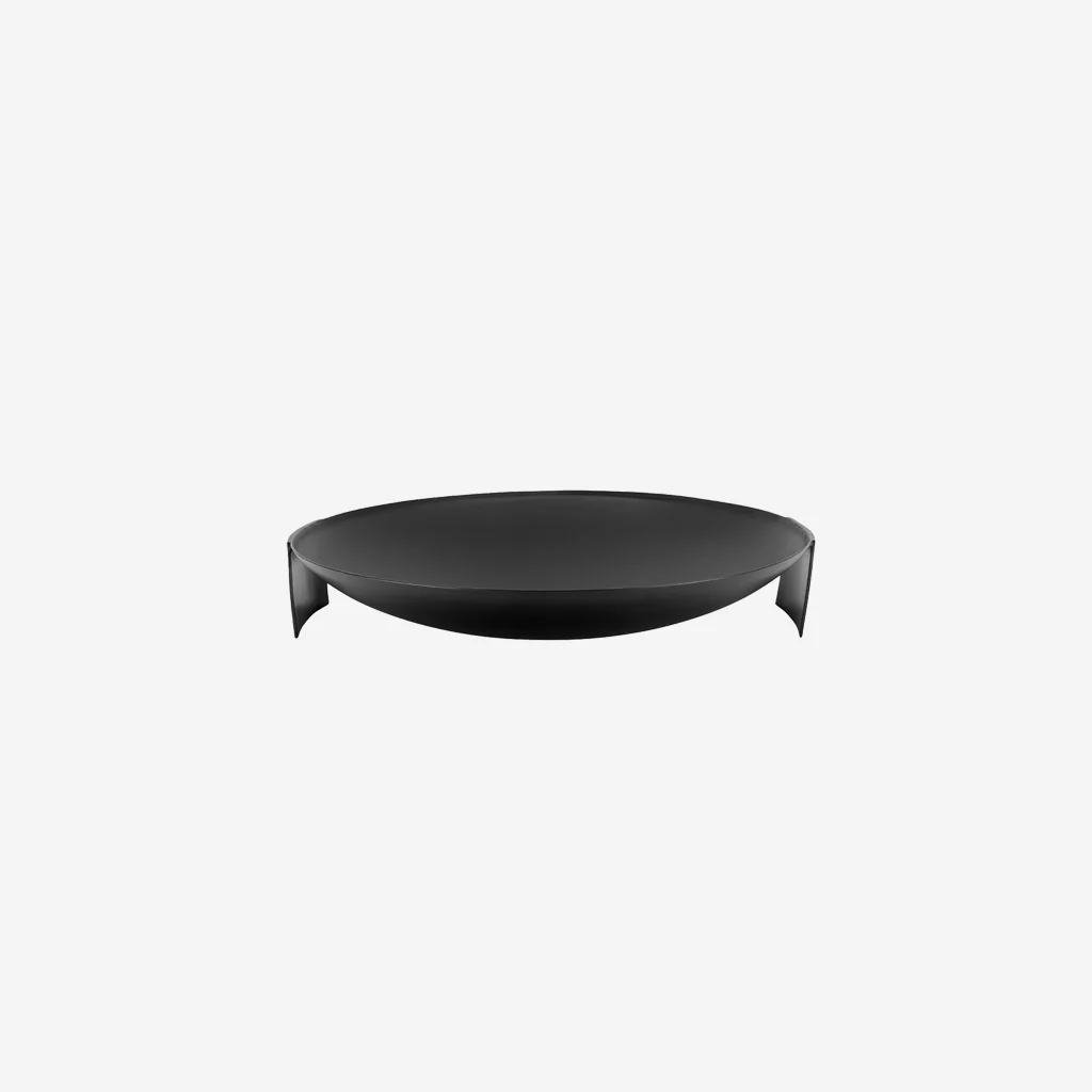 Zakkia Pit Metal Bowl Black