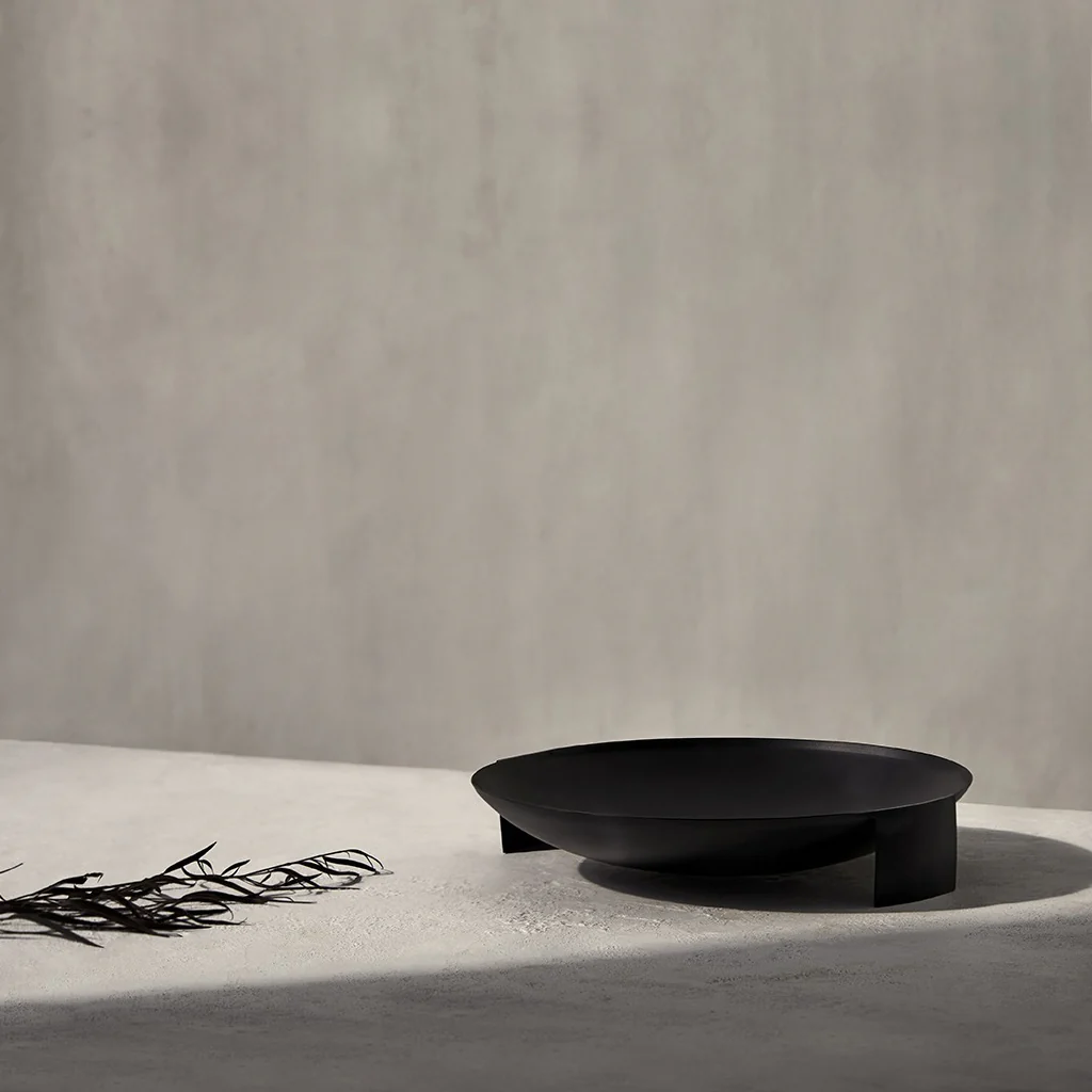 Zakkia Pit Metal Bowl Black - Image 2