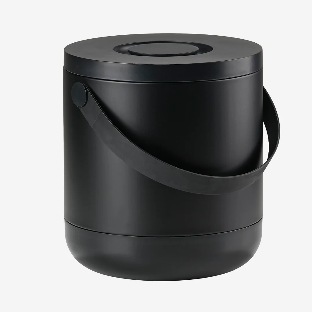 Zone Denmark Circular Bio Waste Bin 3L Black - Image 9