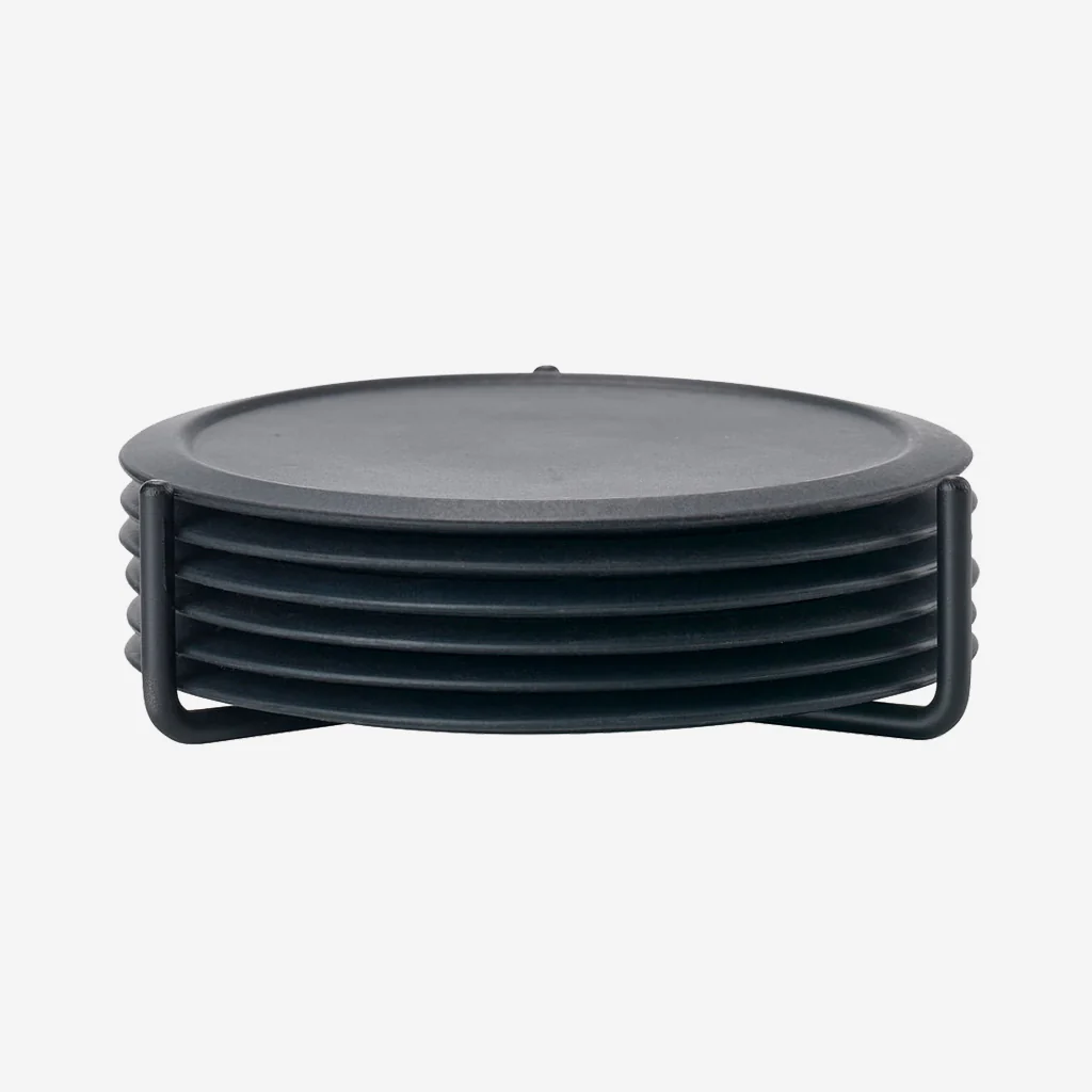 Zone Denmark Coaster Set Black - Image 2