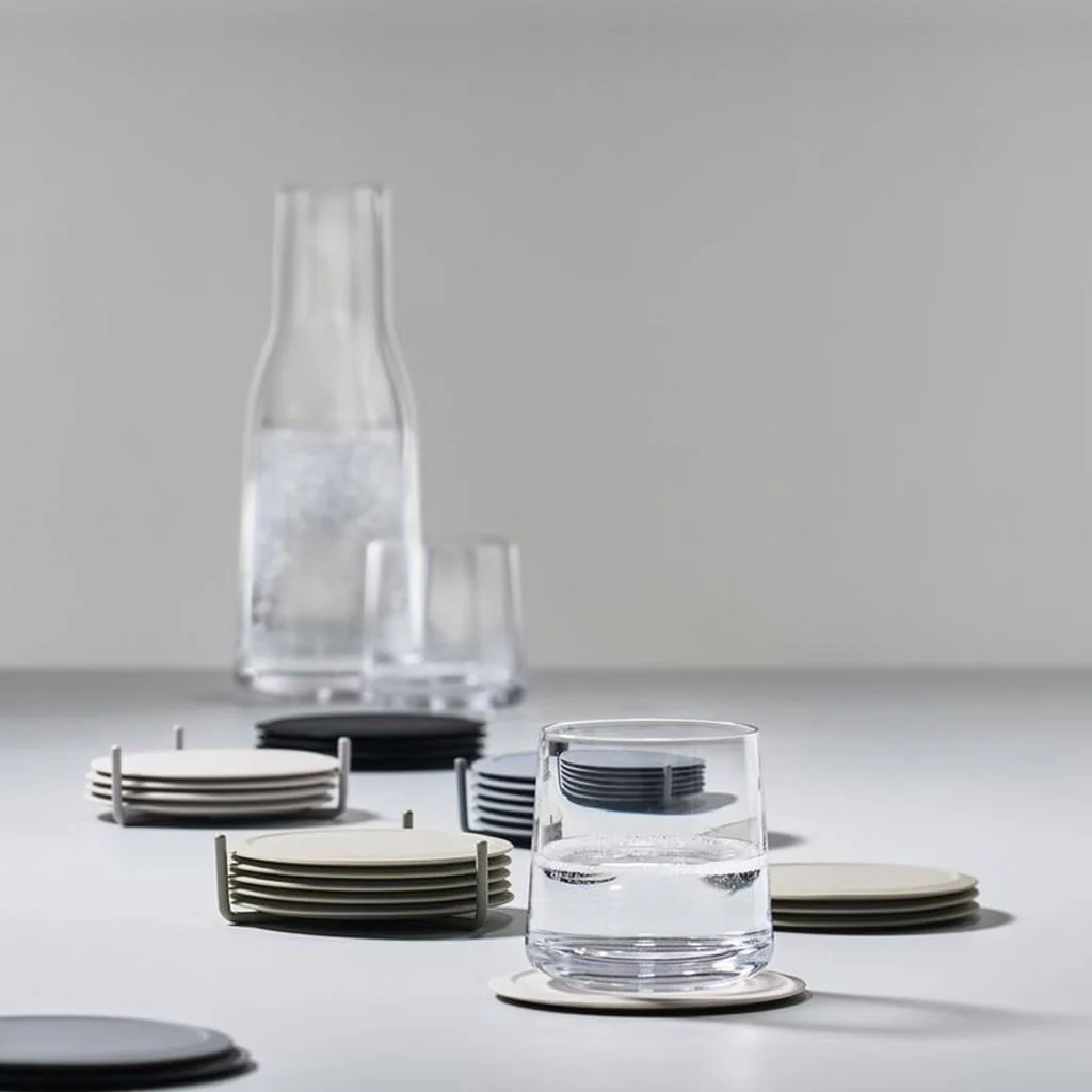 Zone Denmark Coaster Set Black - Image 5
