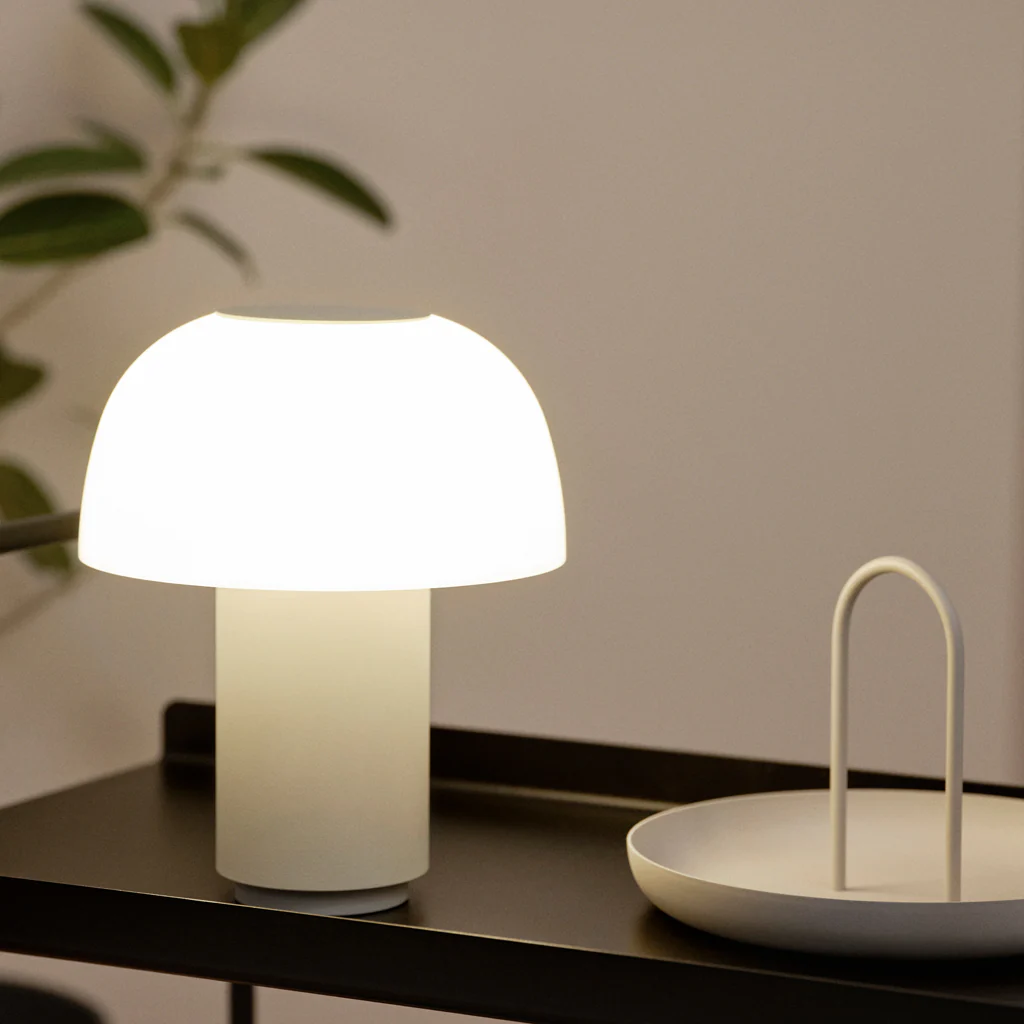Zone Denmark Harvest Moon Lamp Warm Grey - Image 2
