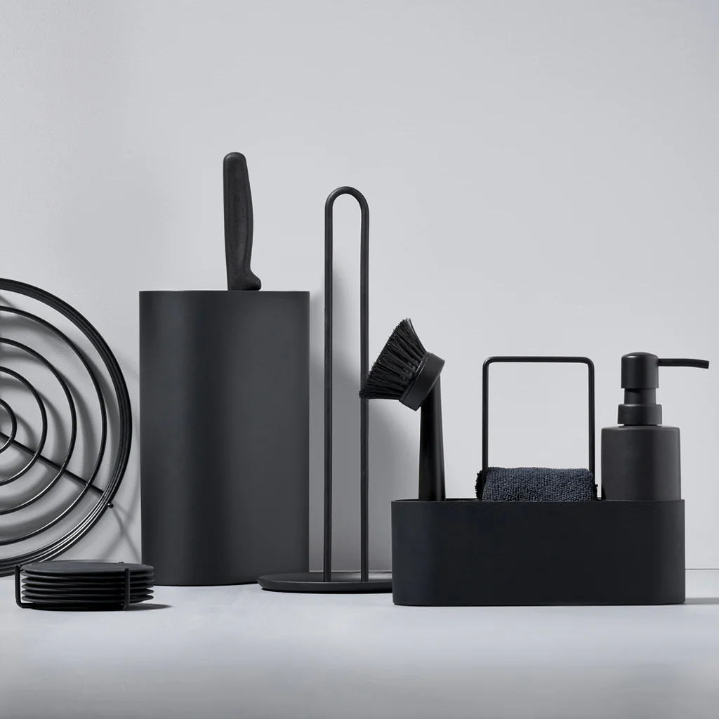 Zone Denmark Knife Block Black - Image 5