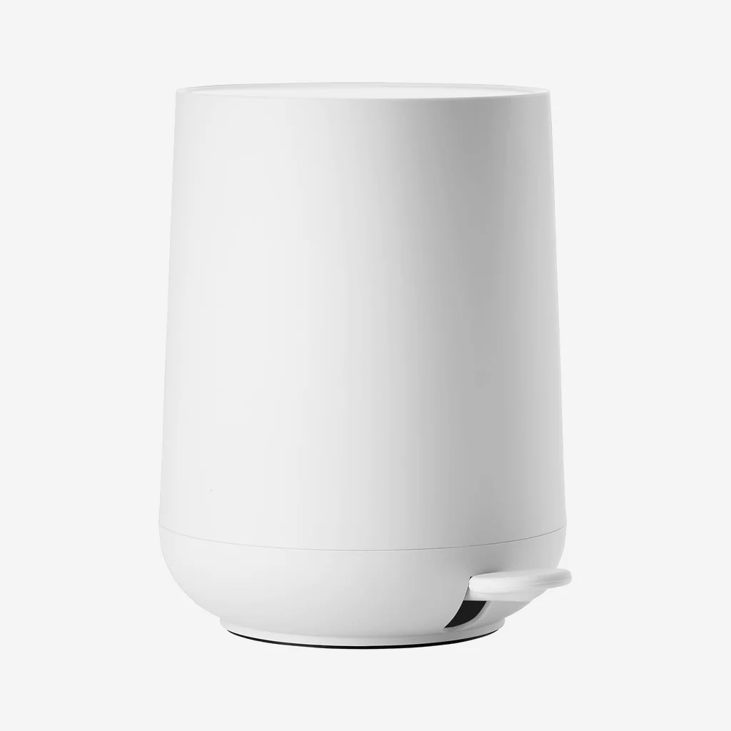 Zone Denmark Nova Pedal Bin White 5L - Image 2