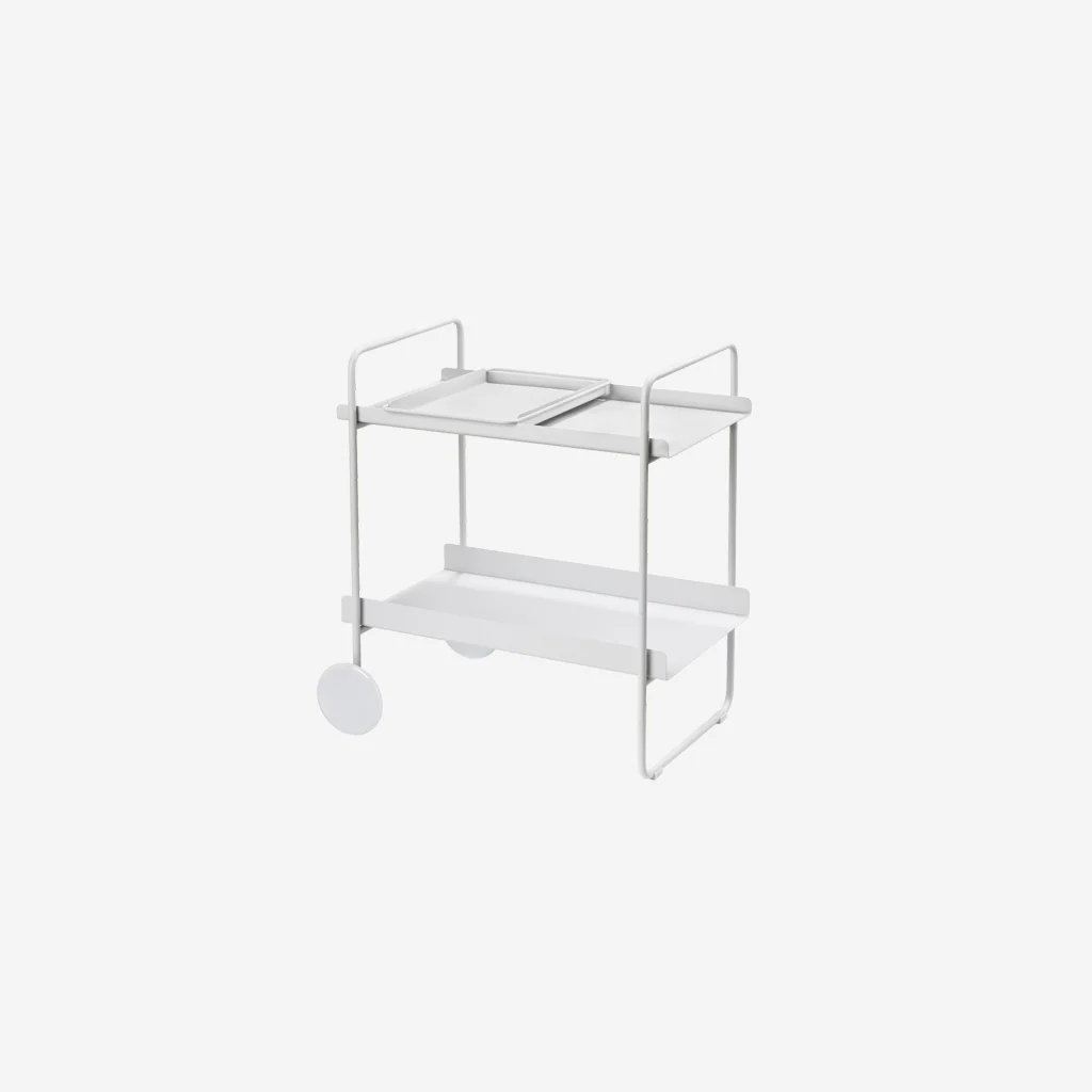 Zone Denmark Rocks Bar Trolley Soft Grey