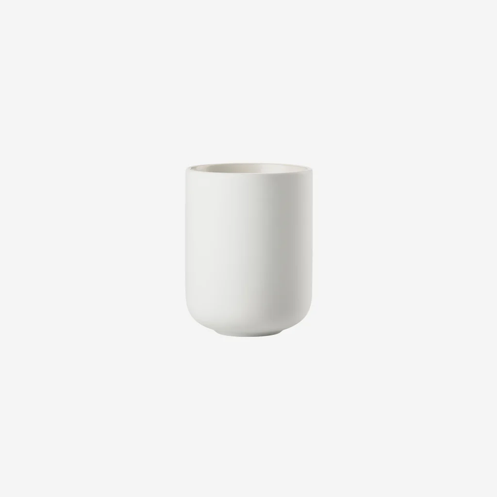 Zone Denmark Sensu Toothbrush Tumbler White
