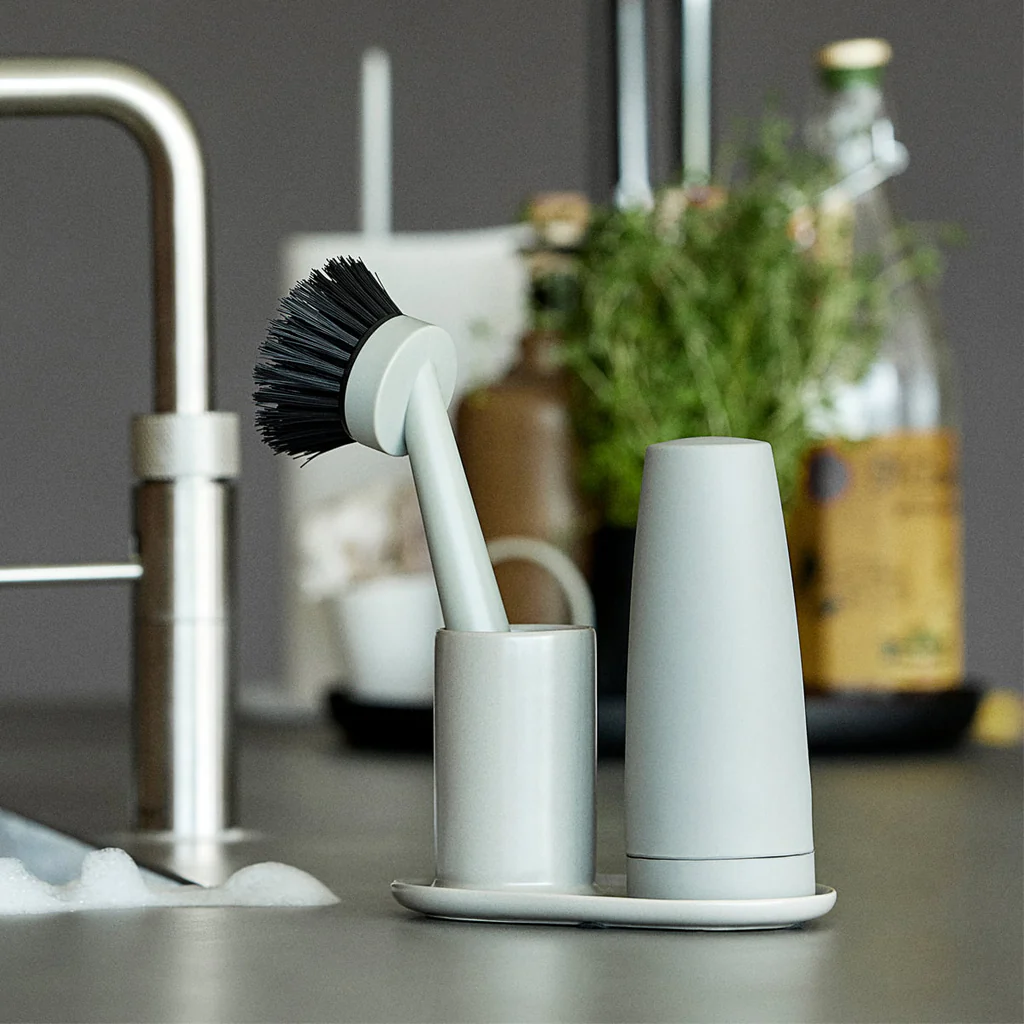 Zone Denmark Singles Dishwashing Set Warm Grey - Image 3