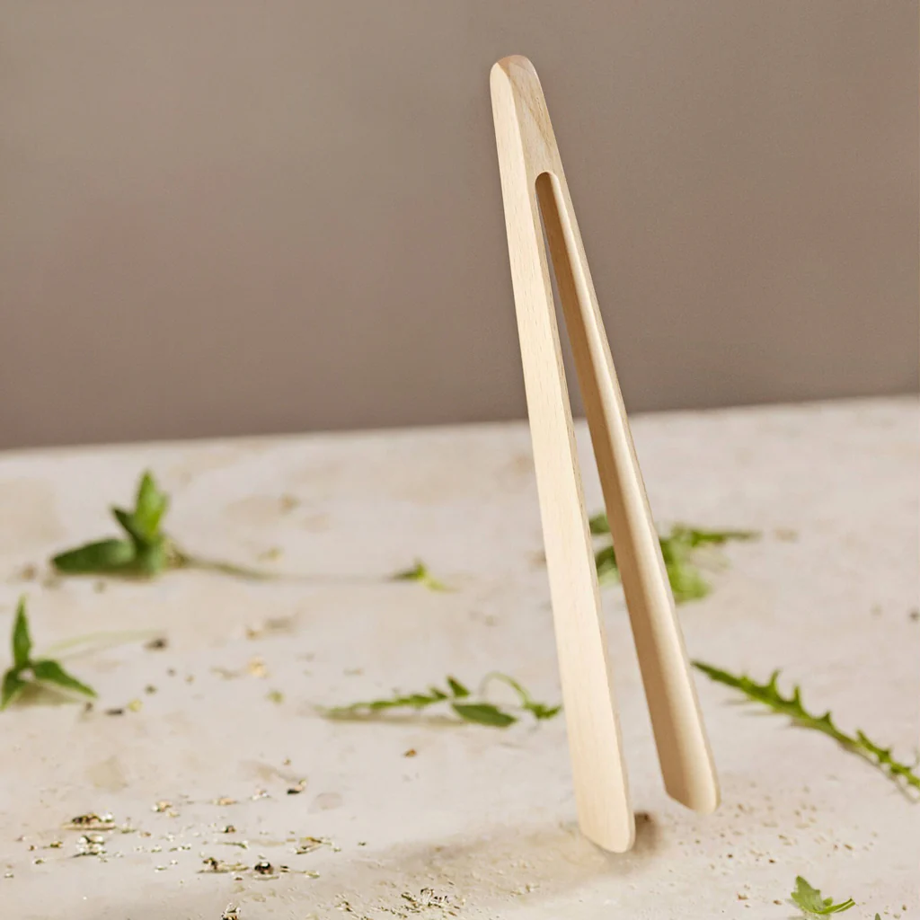 Zone Denmark Singles Kitchen Tongs Beech - Image 2