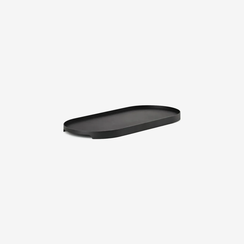 Zone Denmark Singles Oval Tray Black Small