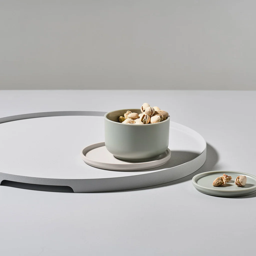 Zone Denmark Singles Round Tray Warm Grey - Image 4