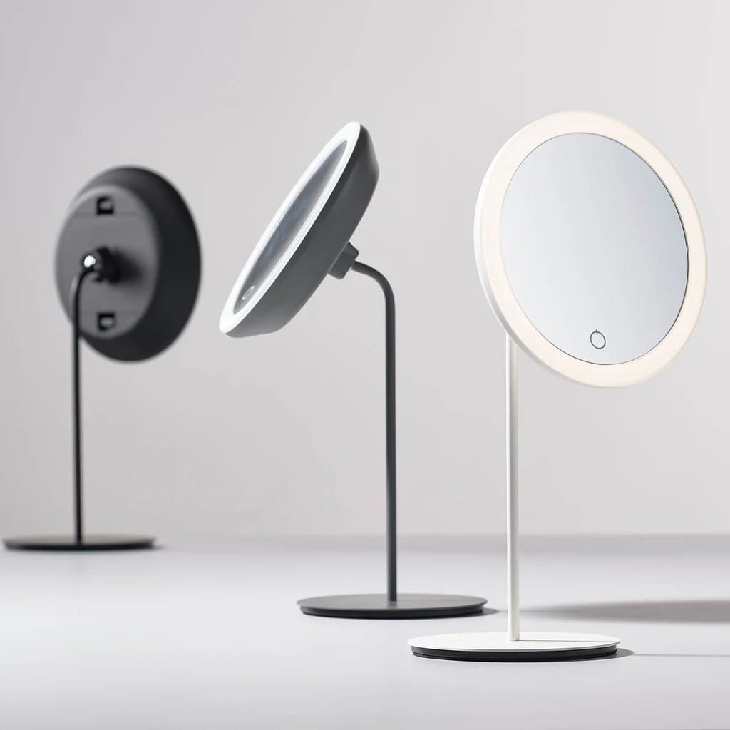Zone Denmark Standing Magnifying Mirror White - Image 4