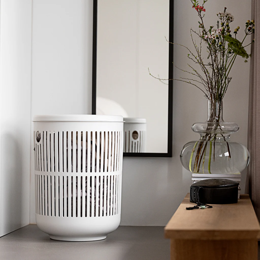 Zone Denmark Ume Laundry Basket White Large - Image 3