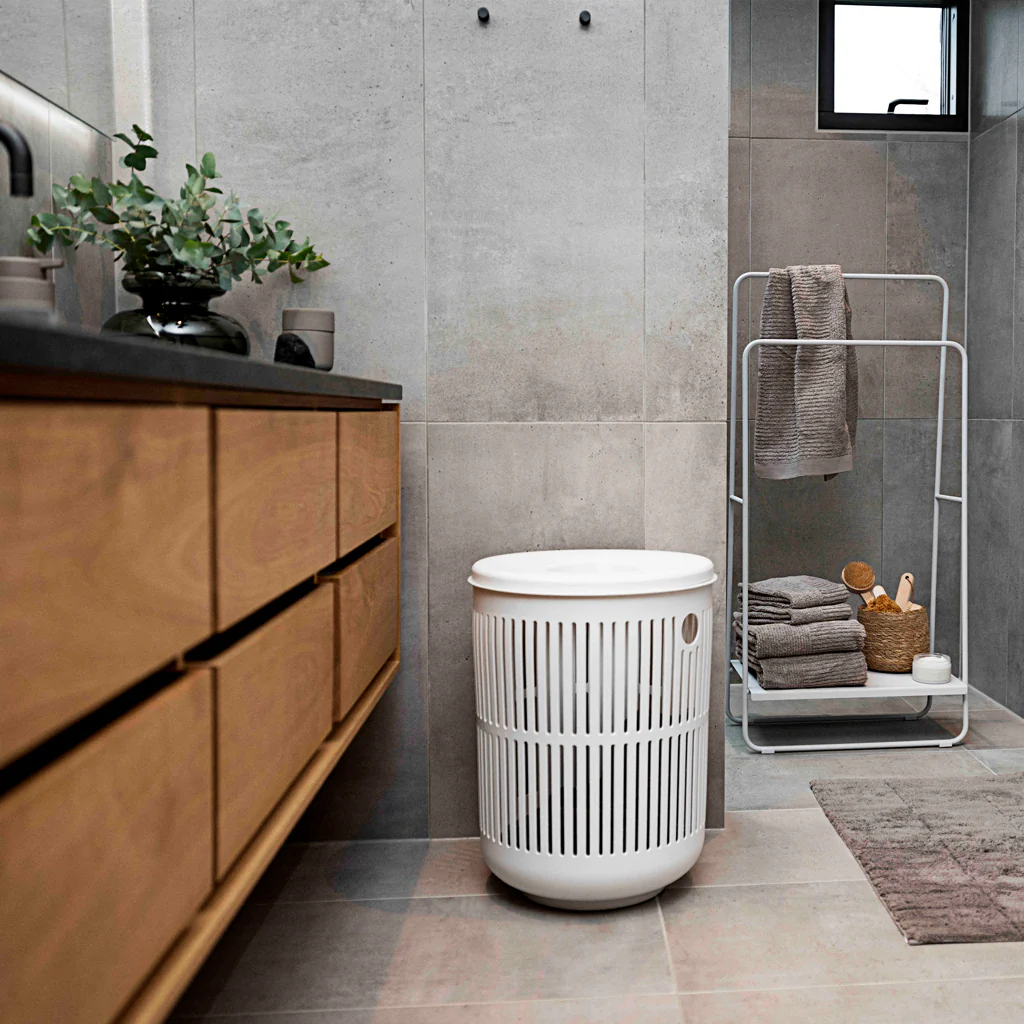 Zone Denmark Ume Laundry Basket White Large - Image 4