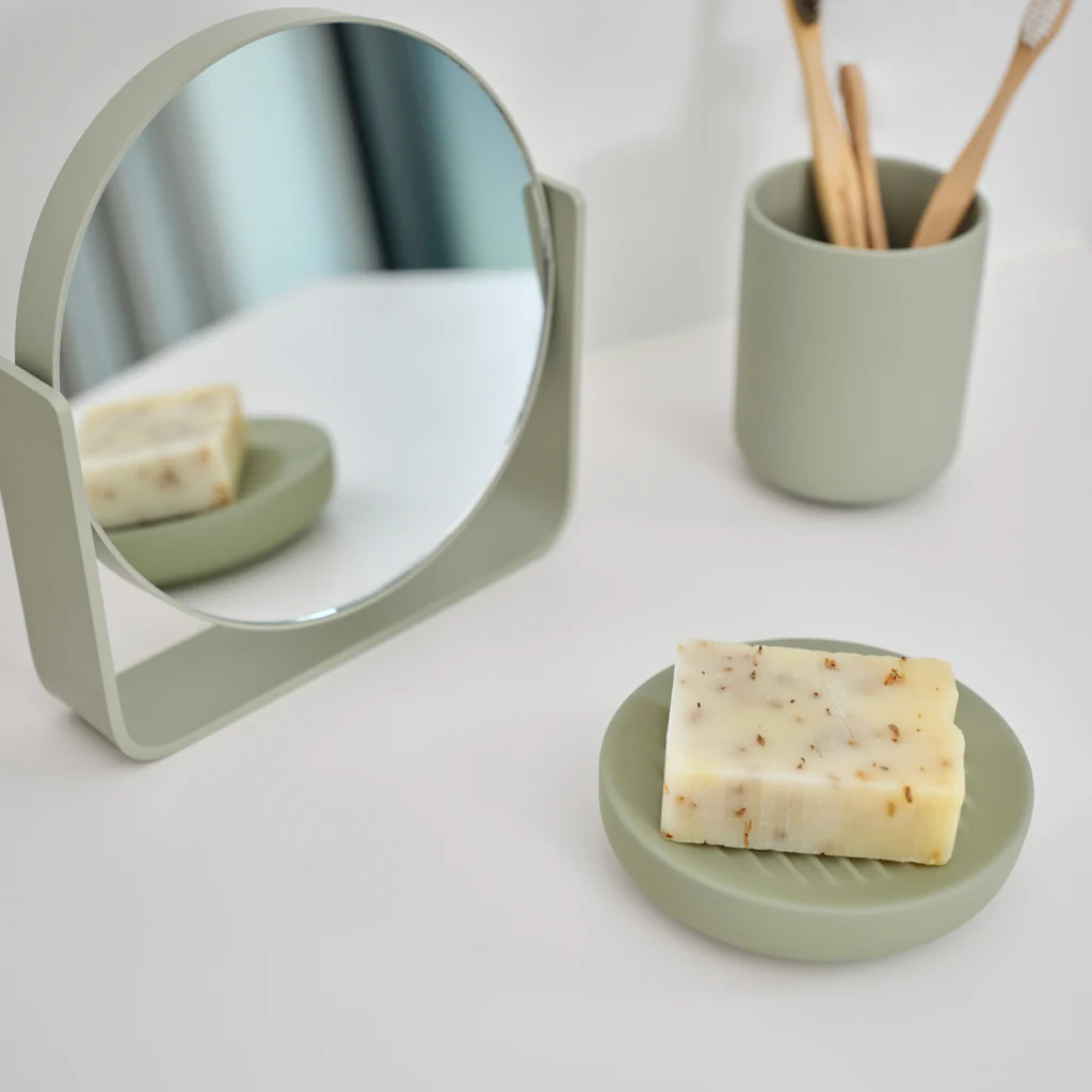 Zone Denmark Ume Soap Dish Eucalyptus Green - Image 4