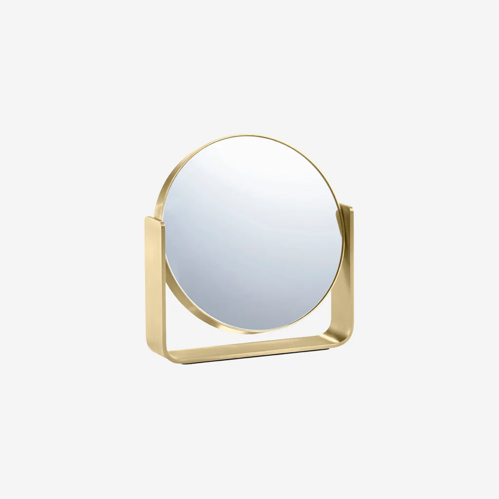 Zone Denmark Ume Table Mirror Brass