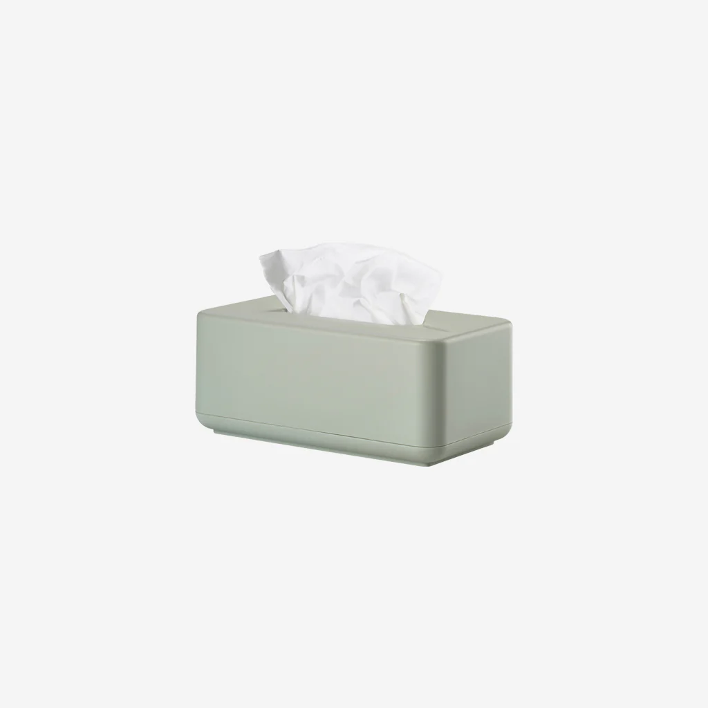 Zone Denmark Ume Tissue Box Rectangular Eucalyptus Green