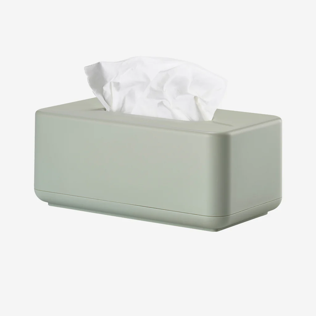 Zone Denmark Ume Tissue Box Rectangular Eucalyptus Green - Image 2