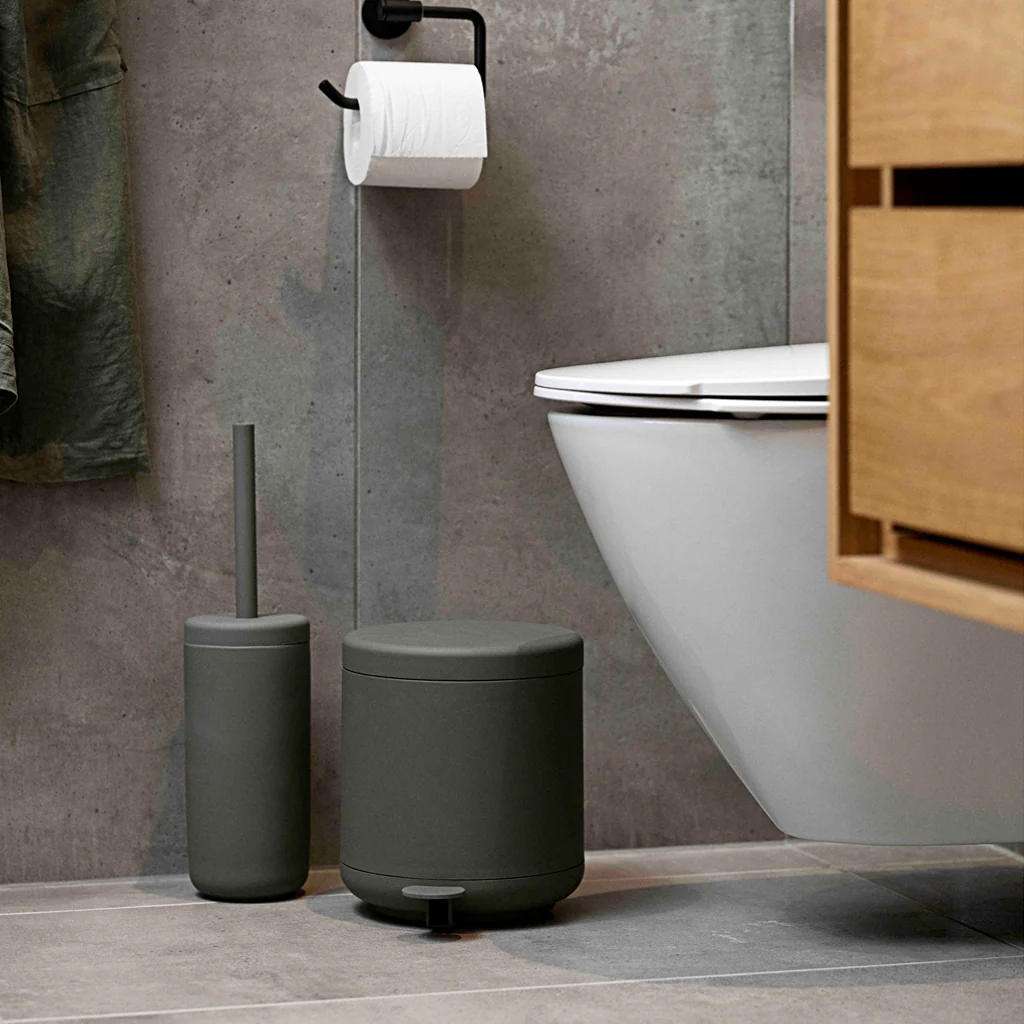 Zone Denmark Ume Toilet Brush Olive Green - Image 2