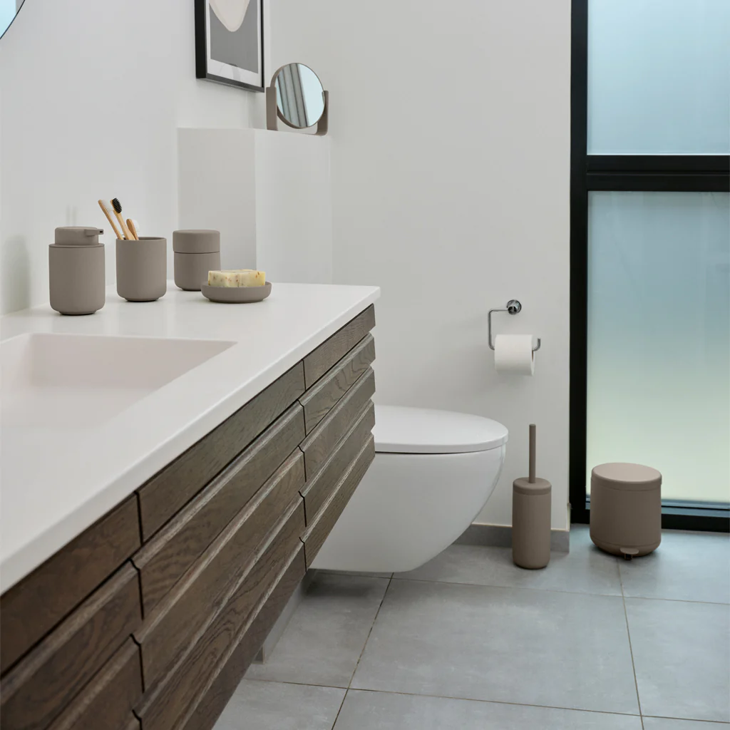Zone Denmark Ume Toilet Brush Taupe - Image 3