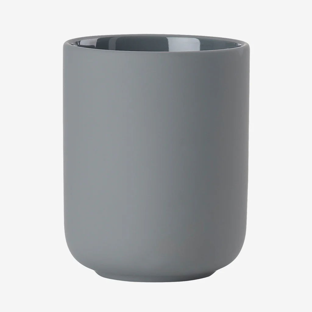 Zone Denmark Ume Toothbrush Tumbler Grey - Image 4