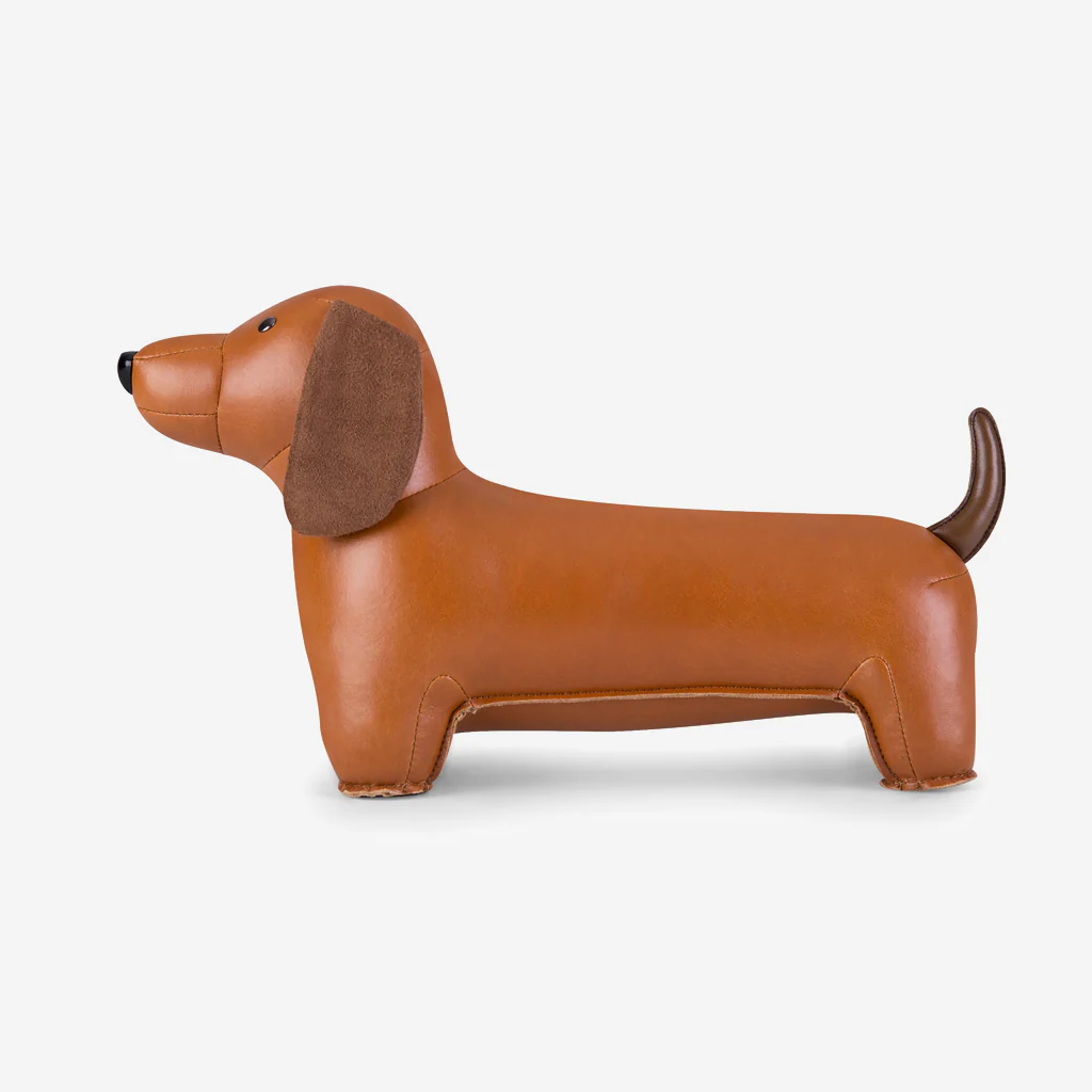 Zuny Bookend Classic Dachshund Tan - Image 3