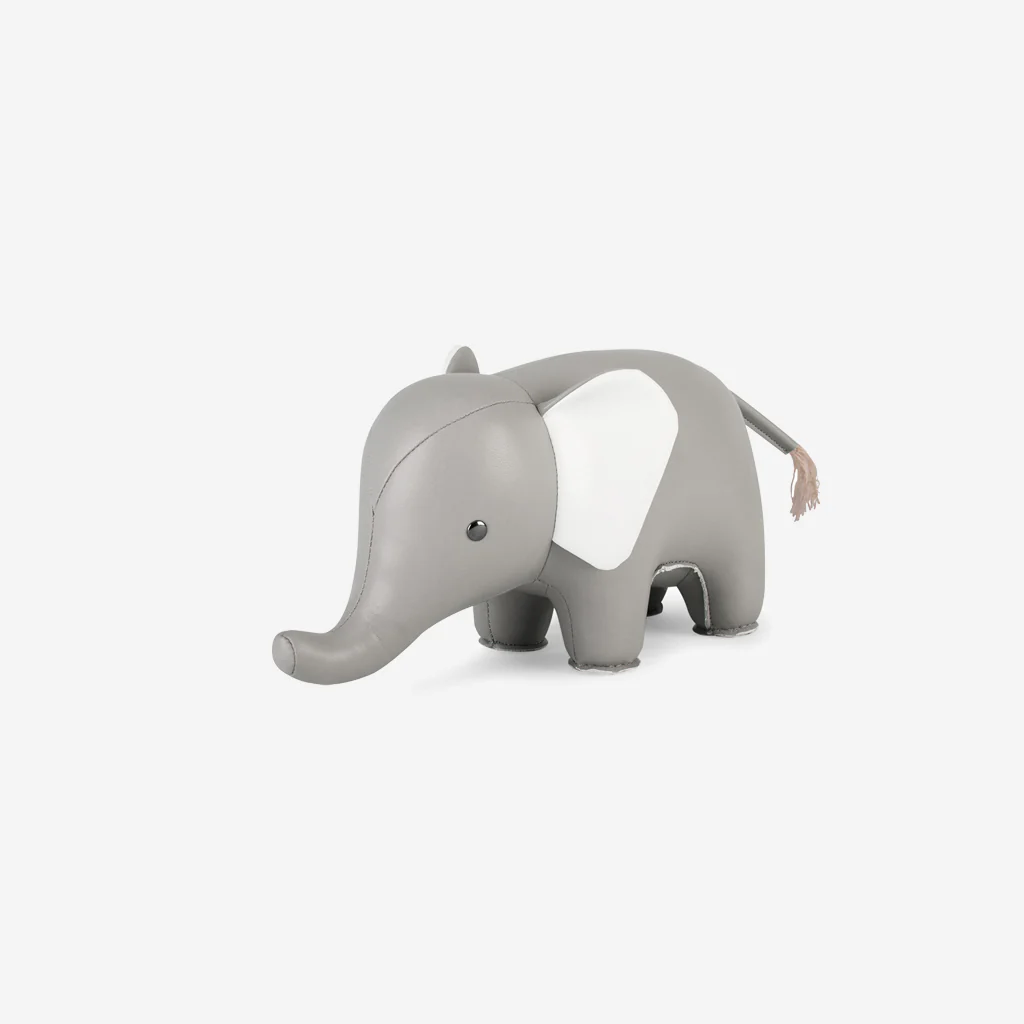 Zuny Bookend Classic Elephant Grey